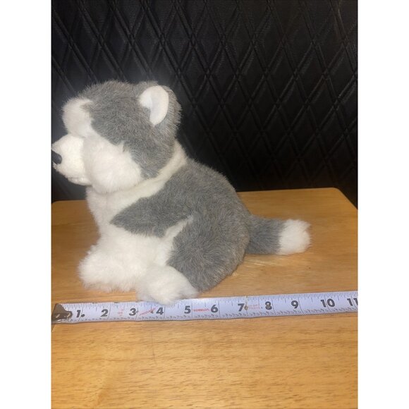 Ty Dakota Husky Dog Wolf 10" Stuffed Animal Plush 1994 Realistic Wolf Dog - Picture 2 of 16